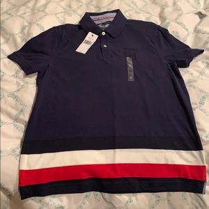 NEW WITH TAGS Tommy Hilfiger Navy Blue Polo